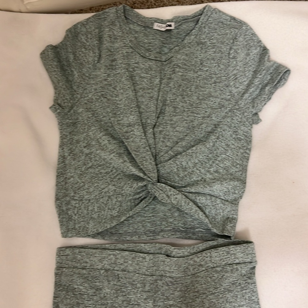 Fashion Nova biker shorts set